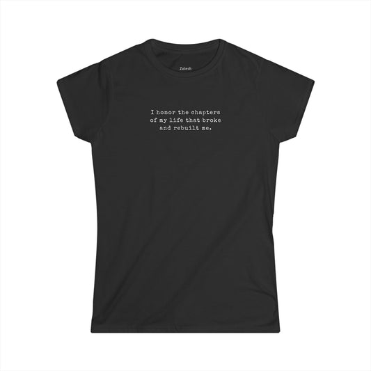 Honor My Chapters Women's Tee