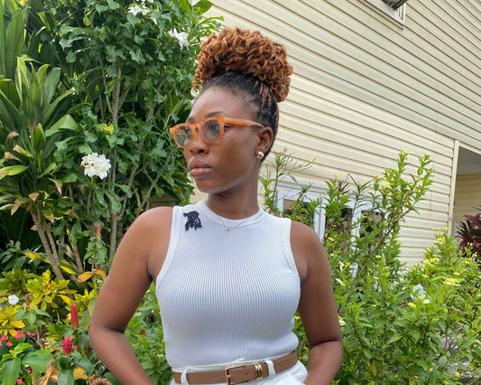 Grow Classic White Ribbed Tank Top